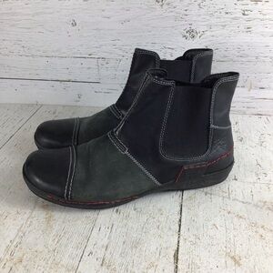 Fly London Men’s Chelsea Ankle Leather Boots Size 42